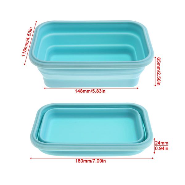 800 мл 7 дюймов 2 цвета портативный прямоугольник силиконовый масштабируемый складной ланч-коробка bento box для 40 сантиграда 230 сантиград
800 мл 7 дюймов 2 цвета портативный прямоугольник силиконовый масштабируемый складной ланч-коробка bento box для 40 сантиграда 230 сантиград