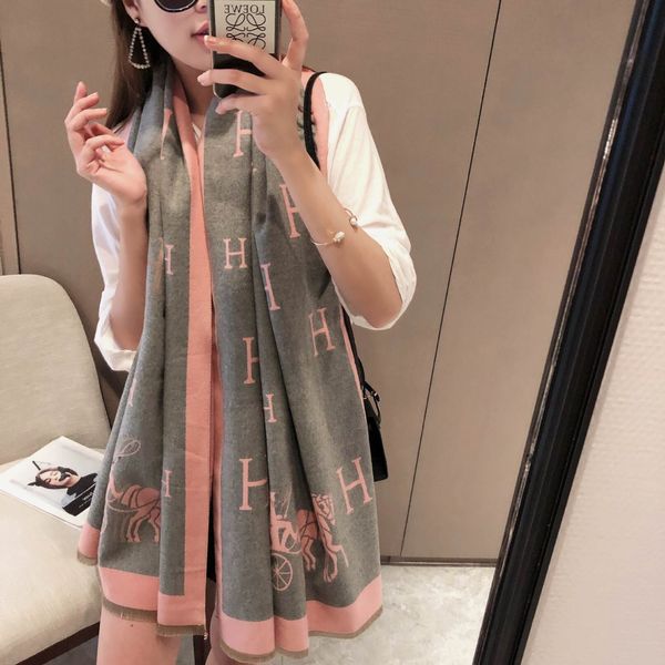 brand designers luxurious ladies scarf long 185x65cm items winter thermal cashmere logomania pashmina comfortable wearing, Blue;gray
brand designers luxurious ladies scarf long 185x65cm items winter thermal cashmere logomania pashmina comfortable wearing, Blue;gray