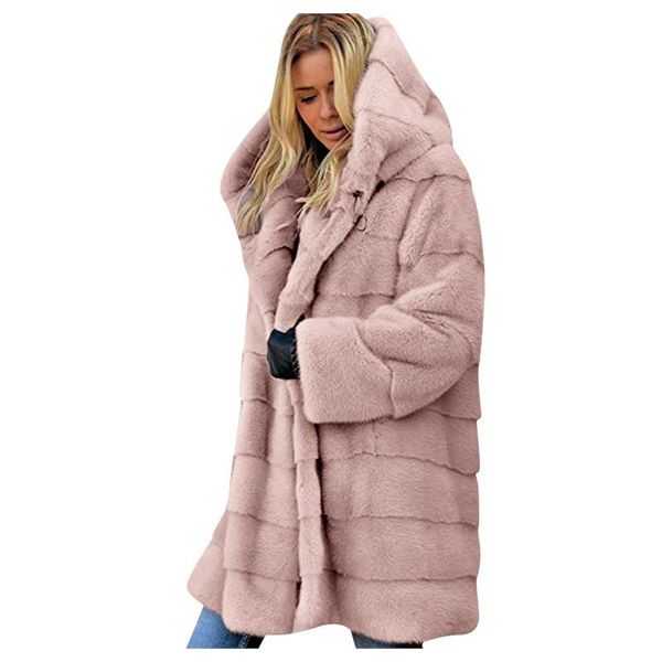 women's down & parkas oversized winter warm hooded large size long solid color faux fur coat 2021 casual sleeve women jacket outwear, Black
women's down & parkas oversized winter warm hooded large size long solid color faux fur coat 2021 casual sleeve women jacket outwear, Black