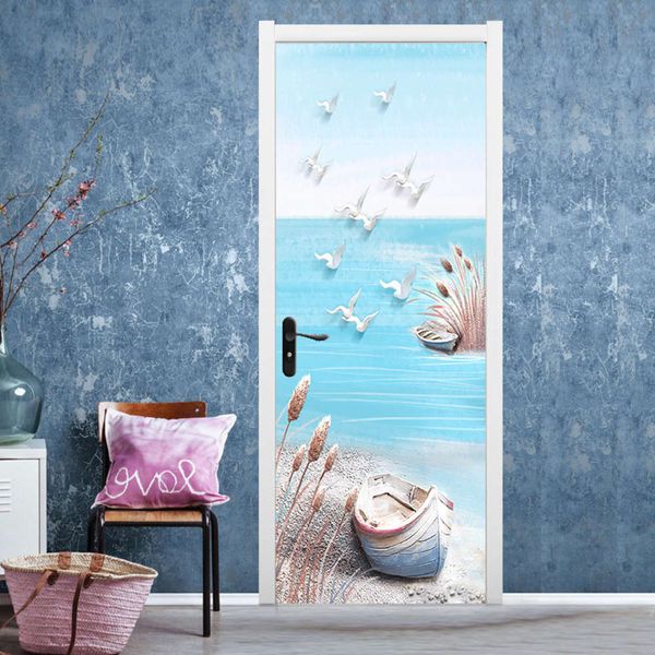 creative beach seagull boat paste bedroom door decoration dirt ristant self adhive removable decorative painting
creative beach seagull boat paste bedroom door decoration dirt ristant self adhive removable decorative painting