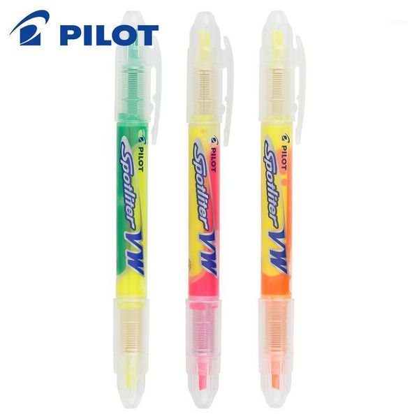 3pcs pilot svw-15sl symmetrical double-headed two-color highlighter new environmentally friendly marker pen hand account1, Black;red
3pcs pilot svw-15sl symmetrical double-headed two-color highlighter new environmentally friendly marker pen hand account1, Black;red