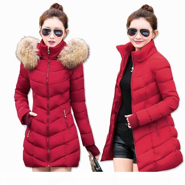 2018 new fashion long winter jacket women slim female coat thicken parka down cotton clothing red clothing hooded student s18101501, Black
2018 new fashion long winter jacket women slim female coat thicken parka down cotton clothing red clothing hooded student s18101501, Black