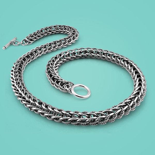 vintage style thai silver necklace paragraphs man domineering keel silver necklace thick with exquisite process
vintage style thai silver necklace paragraphs man domineering keel silver necklace thick with exquisite process