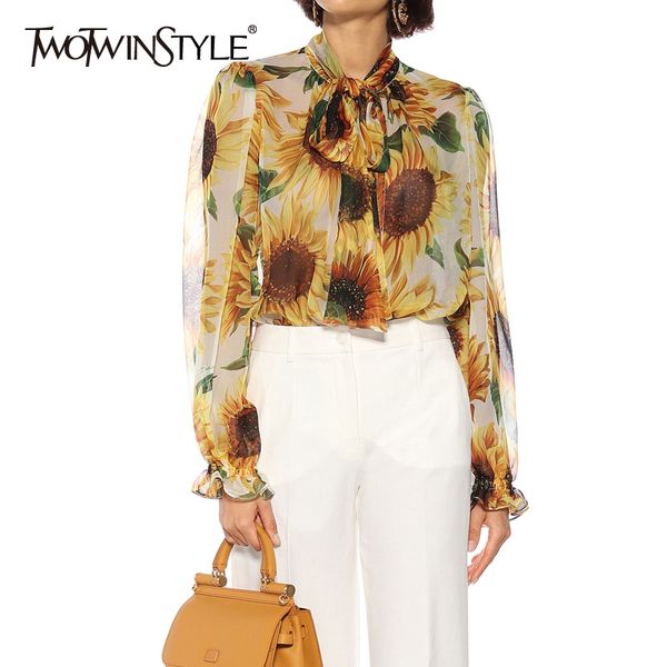 casual print women's blouses bow collar lantern long sleeve asymmetrical lace up shirts female women fashion tide t200321, White
casual print women's blouses bow collar lantern long sleeve asymmetrical lace up shirts female women fashion tide t200321, White