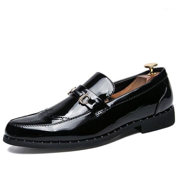 men dress shoes spring autumn brogue mens business wedding shoes glod black bright leather moccasins loafers1
men dress shoes spring autumn brogue mens business wedding shoes glod black bright leather moccasins loafers1
