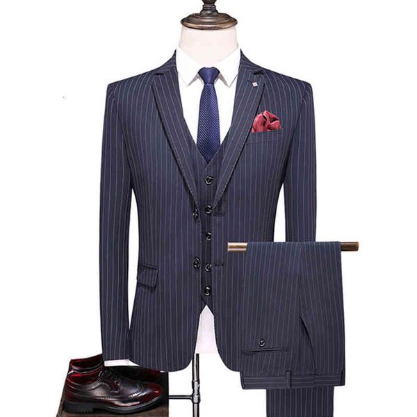men's suits & blazers suit vest pants 3 pcs set / fashion casual business wedding groom stripe interview office waistcoat 755s, White;black
men's suits & blazers suit vest pants 3 pcs set / fashion casual business wedding groom stripe interview office waistcoat 755s, White;black