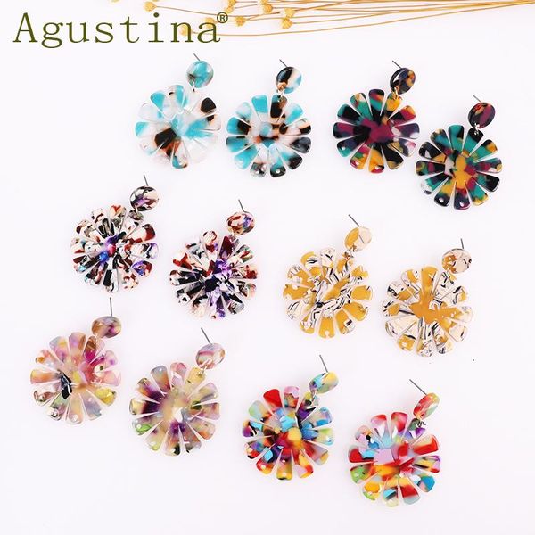 yellow acrylic earrings for women resin fashion round small jewelry flower drop earrings bohemian geometric statement earring, Silver
yellow acrylic earrings for women resin fashion round small jewelry flower drop earrings bohemian geometric statement earring, Silver