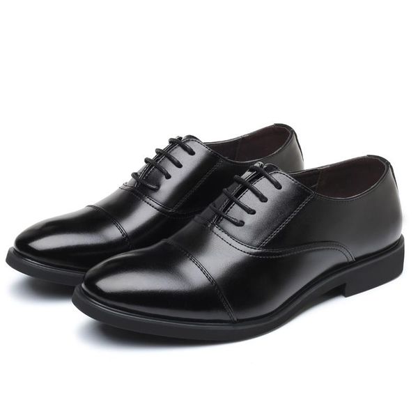 2020 new men's formal shoes leisure gentlemen's leather shoes formal business style slip on men's, Black
2020 new men's formal shoes leisure gentlemen's leather shoes formal business style slip on men's, Black