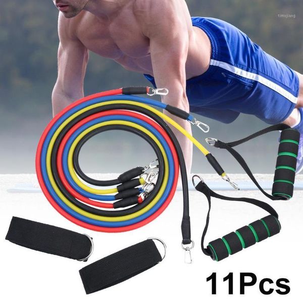 11pcs yoga fitness exercise resistance bands tubes workout elastic pull rope set1
11pcs yoga fitness exercise resistance bands tubes workout elastic pull rope set1