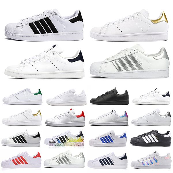 stan smith superstar mens platform casual shoes black superstars hologram leather fashion shoe men women trainers sports sneakers 36-45
stan smith superstar mens platform casual shoes black superstars hologram leather fashion shoe men women trainers sports sneakers 36-45