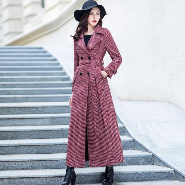 cashmere coat women slim temperament super long woolen coat long sleeves simple popular wool female winter new product e422, Black
cashmere coat women slim temperament super long woolen coat long sleeves simple popular wool female winter new product e422, Black