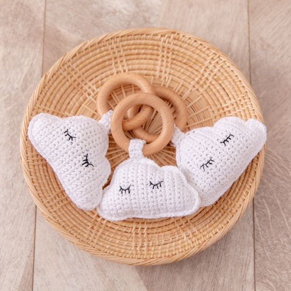 1pc baby rattles crochet could amigurumi baby toys teether for storller 0-12 months children's toys baby shower gift rattles q1214
1pc baby rattles crochet could amigurumi baby toys teether for storller 0-12 months children's toys baby shower gift rattles q1214