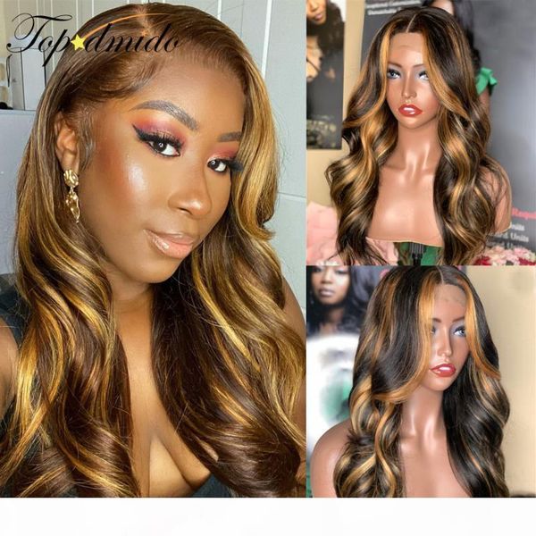 dmido highlight brown color lace front human hair wigs with baby hair malaysian remy loose wave glueless lace wigs, Black;brown
dmido highlight brown color lace front human hair wigs with baby hair malaysian remy loose wave glueless lace wigs, Black;brown