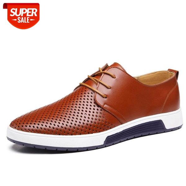 new 2020 men casual shoes leather summer breathable holes luxurious brand flat shoes for men drop shipping #qi1e
new 2020 men casual shoes leather summer breathable holes luxurious brand flat shoes for men drop shipping #qi1e