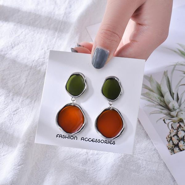 stud 2021 tide round face show female temperament of south korean earrings long thin web celebrity french joker res, Golden;silver
stud 2021 tide round face show female temperament of south korean earrings long thin web celebrity french joker res, Golden;silver