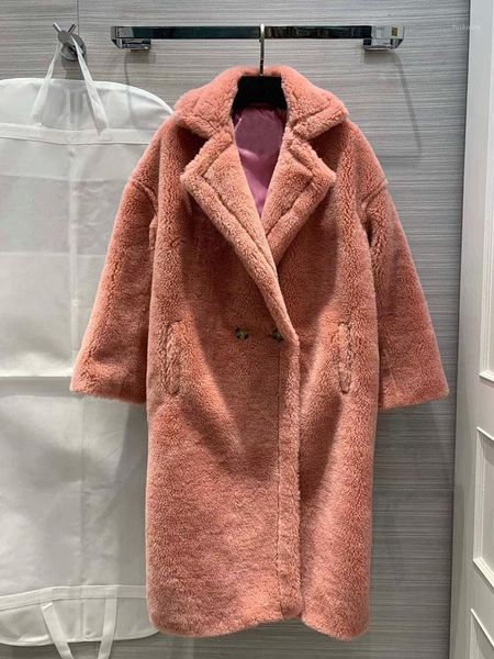 2019 autumn and winter women's new products elegant ladies lapels shoulders cut long teddy coat 4 color available1, Black
2019 autumn and winter women's new products elegant ladies lapels shoulders cut long teddy coat 4 color available1, Black