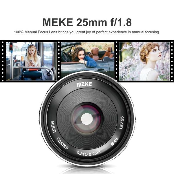 meike 25mm f1.8 wide angle lens manual aps-c for sony e mount a6000 a6300 a6500 a7 a7ii a7iii a5100 a5000 nex-5 nex-7 cameras
meike 25mm f1.8 wide angle lens manual aps-c for sony e mount a6000 a6300 a6500 a7 a7ii a7iii a5100 a5000 nex-5 nex-7 cameras