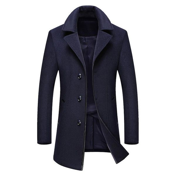 men's jackets winter wool coat men leisure long sections woolen coats pure color casual fashion / overcoat, Black;brown
men's jackets winter wool coat men leisure long sections woolen coats pure color casual fashion / overcoat, Black;brown