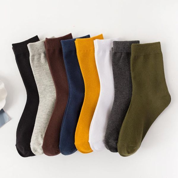 men's cotton socks new styles harajuku male casual solid color breathable sock autumn winter man warm socks sox1, Black
men's cotton socks new styles harajuku male casual solid color breathable sock autumn winter man warm socks sox1, Black
