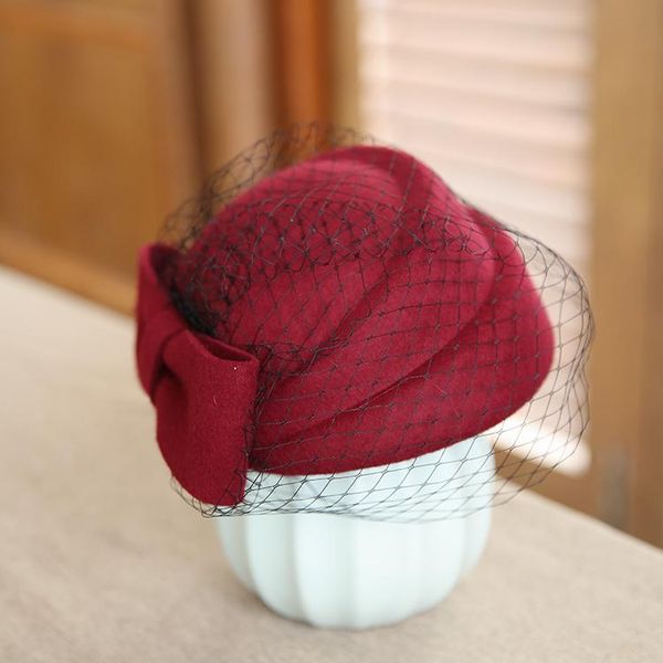 berets bridal wedding fascinators 100% wool felt white pillbox hat with veil women flower beret cap cocktail fedora show headwear, Blue;gray
berets bridal wedding fascinators 100% wool felt white pillbox hat with veil women flower beret cap cocktail fedora show headwear, Blue;gray