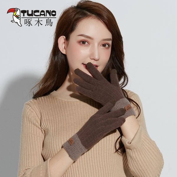 women's winter riding wool plush warm and cold proof lovely cycling knitting gloves with touch screen driving
women's winter riding wool plush warm and cold proof lovely cycling knitting gloves with touch screen driving