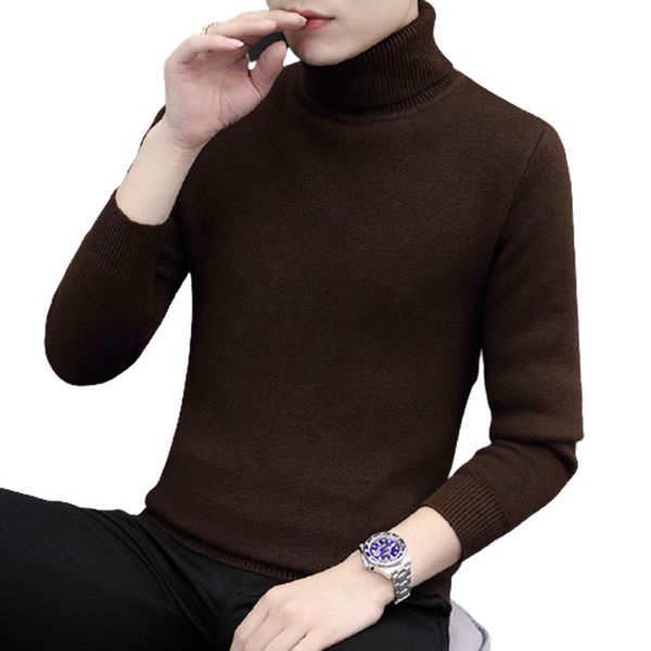 2020 men winter new nightgown korean version trend men's turtlenecks in knitted or crocheted bottoms bitu, White;black
2020 men winter new nightgown korean version trend men's turtlenecks in knitted or crocheted bottoms bitu, White;black