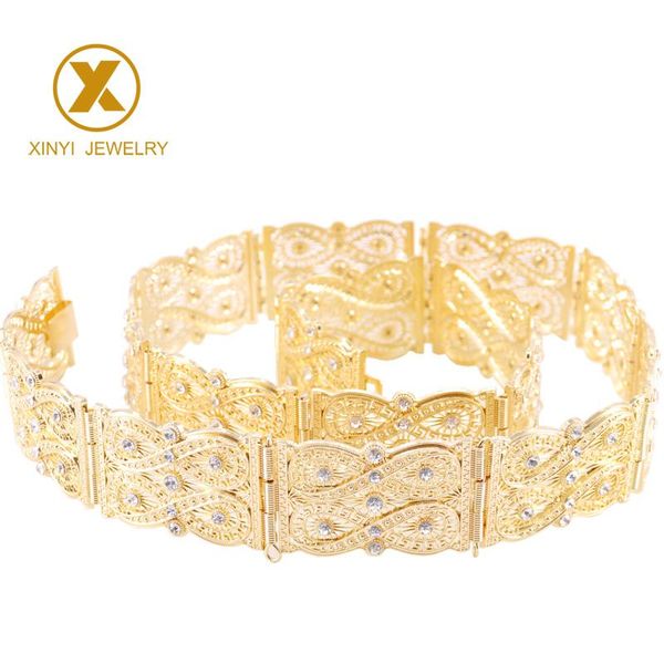 The latest Moroccan style body jewelry belly chain fashion long sleeve ladies wedding dress Great Wall grain metal belt, Black;brown
The latest Moroccan style body jewelry belly chain fashion long sleeve ladies wedding dress Great Wall grain metal belt, Black;brown