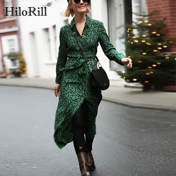 hilorill women print long shirt dress with belt long sleeve turn down collar office dresses floral printed long dress vestidos y200805, Black;pink
hilorill women print long shirt dress with belt long sleeve turn down collar office dresses floral printed long dress vestidos y200805, Black;pink