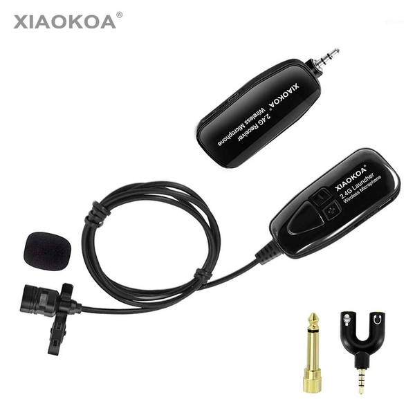 microphones xiaokoa wireless lavalier microphone, 2.4g microphone system with lapel mics,transmitter&receiver for confe1
microphones xiaokoa wireless lavalier microphone, 2.4g microphone system with lapel mics,transmitter&receiver for confe1
