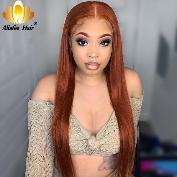 lace wigs aliafee dark orange colored straight hair wig pre plucked front human ombre remy part for black women, Black;brown
lace wigs aliafee dark orange colored straight hair wig pre plucked front human ombre remy part for black women, Black;brown