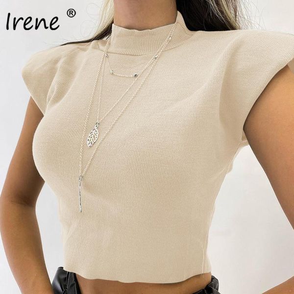 irene sleeveless sweater women vest 2021 spring ladies turtleneck cropped casual autumn winter pullover jumper, Black;white
irene sleeveless sweater women vest 2021 spring ladies turtleneck cropped casual autumn winter pullover jumper, Black;white