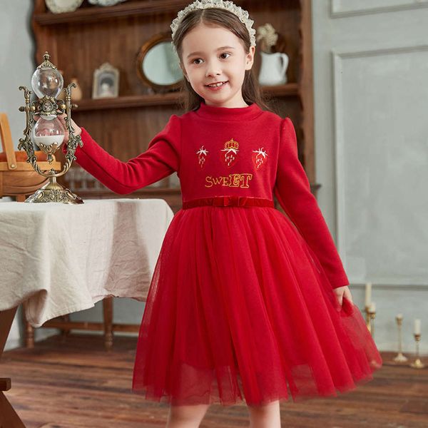 children's new autumn winter 2020 korean girls' plush and thickened drs, Red;yellow
children's new autumn winter 2020 korean girls' plush and thickened drs, Red;yellow