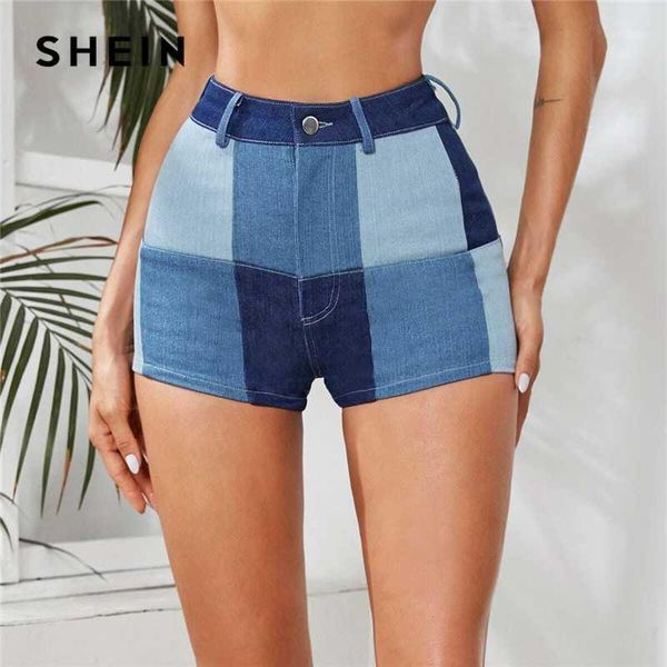 shein medium wash patchwork print denim shorts women summer high waist skinny casual straight leg ladies jeans shorts1, White;black
shein medium wash patchwork print denim shorts women summer high waist skinny casual straight leg ladies jeans shorts1, White;black