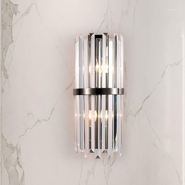 bedside romantic pearl black crystal wall lamp long vertical crystal bar lighting for l living room study led wall sconce1
bedside romantic pearl black crystal wall lamp long vertical crystal bar lighting for l living room study led wall sconce1