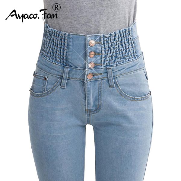 2019 jeans womens high waist elastic skinny denim long pencil pants plus size 40 woman jeans camisa feminina lady fat trousers t200103, Blue
2019 jeans womens high waist elastic skinny denim long pencil pants plus size 40 woman jeans camisa feminina lady fat trousers t200103, Blue