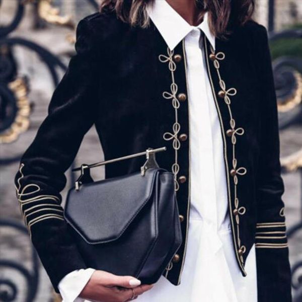 2019 autumn new women vintage steampunk suit slim ladies wearing formal work suit jacket streetwear women clothes 1111, Black;brown
2019 autumn new women vintage steampunk suit slim ladies wearing formal work suit jacket streetwear women clothes 1111, Black;brown