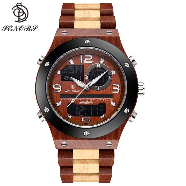 senor digital watch wood watch men military sport wristwatch mens quartz watches brand luxury wooden watch male relogio 201125, Slivery;brown
senor digital watch wood watch men military sport wristwatch mens quartz watches brand luxury wooden watch male relogio 201125, Slivery;brown