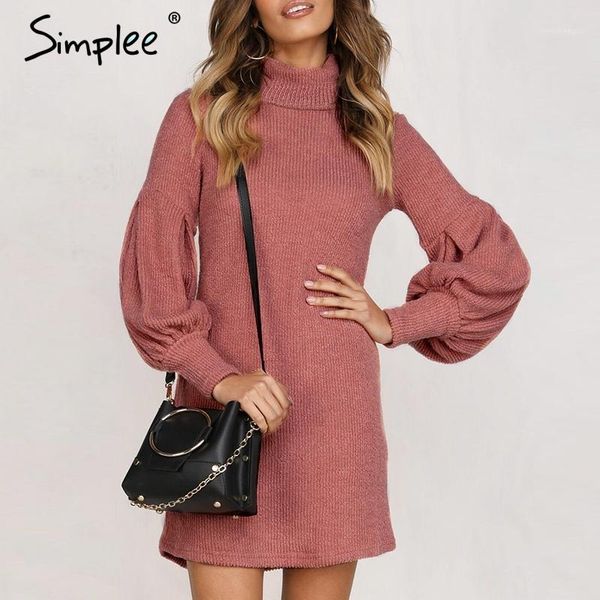simplee turtleneck lantern sleeve women dress elegant female winter sweater dress casual streetwear solid ladies midi 20201, Black;gray
simplee turtleneck lantern sleeve women dress elegant female winter sweater dress casual streetwear solid ladies midi 20201, Black;gray
