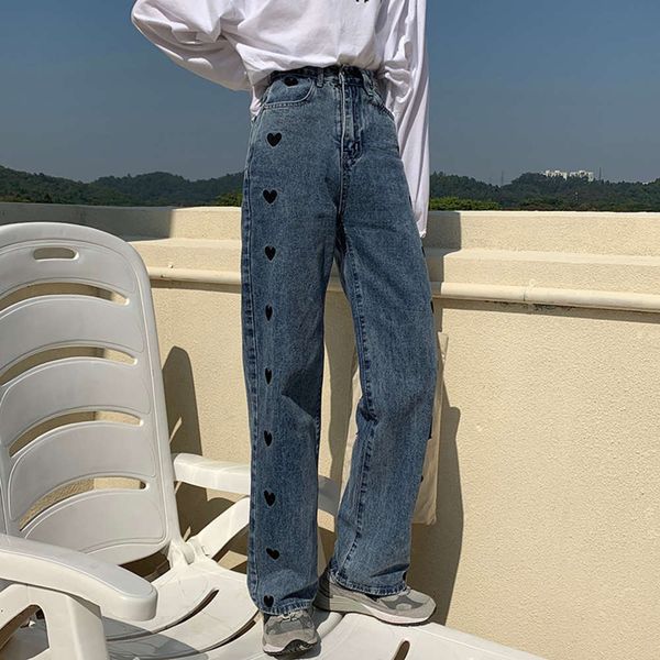 straight jeans children's winter 2021 new high waist slim sister big size student wide leg pants, Blue
straight jeans children's winter 2021 new high waist slim sister big size student wide leg pants, Blue
