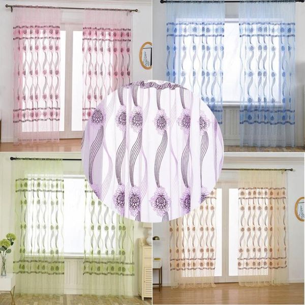 200*100cm pastoral tulle sheer curtain voile curtains flower curtains screen for window bedroom elegant living room decoration
200*100cm pastoral tulle sheer curtain voile curtains flower curtains screen for window bedroom elegant living room decoration
