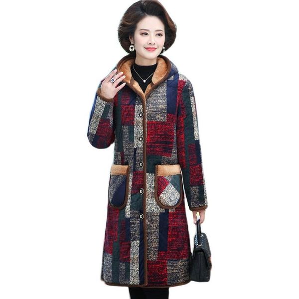 women's down & parkas trending products cotton clothes women winter jacket with ahood warm outerwear plus cashmere printing long high q, Black
women's down & parkas trending products cotton clothes women winter jacket with ahood warm outerwear plus cashmere printing long high q, Black