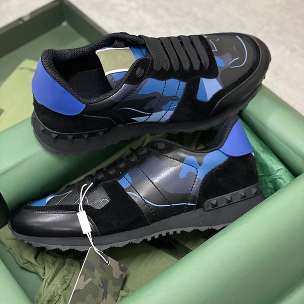 men rockrunner camouflage sneakers designers mesh fabric trainers blue real leather outdoor lace-up casual shoes with gift box, Black
men rockrunner camouflage sneakers designers mesh fabric trainers blue real leather outdoor lace-up casual shoes with gift box, Black