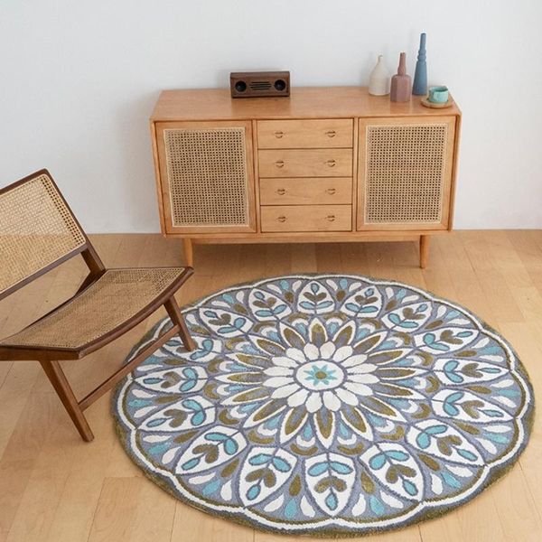 carpets round shaped floral 1.5cm thicken pastoral rug ,big size coffee table carpet,bohemia style home decoration bedside
carpets round shaped floral 1.5cm thicken pastoral rug ,big size coffee table carpet,bohemia style home decoration bedside