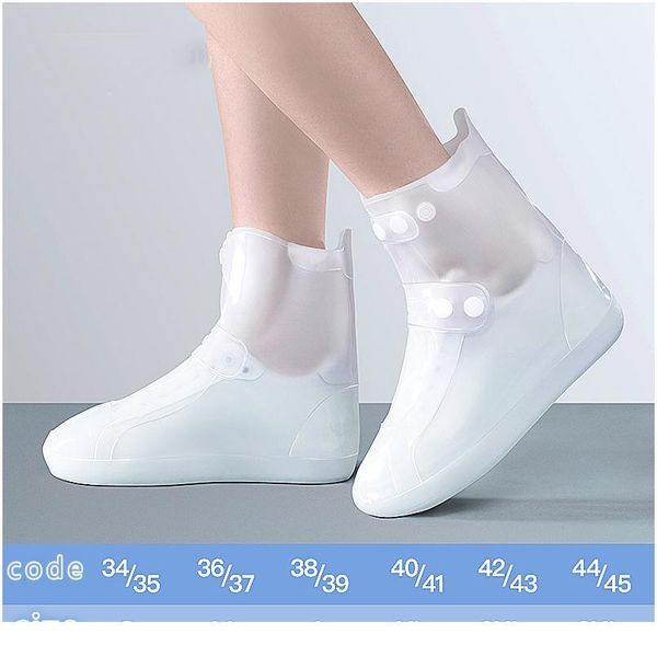 women's rain shoes anti-skid thickening comfortable wear-resistant waterproof shoe covers reusable for adults r sqcrnw
women's rain shoes anti-skid thickening comfortable wear-resistant waterproof shoe covers reusable for adults r sqcrnw