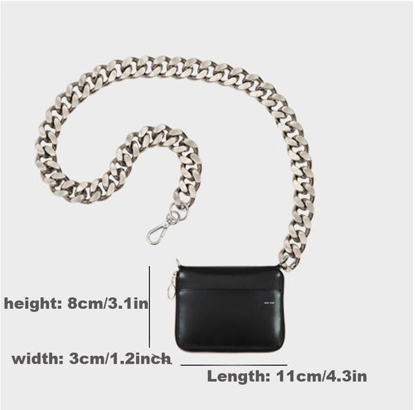 HBP Summer 2021 Trendy Mini Bike Wallet Bag Chic Thick Chains Waist Bags Ins Hot Fashion Chest Pack Strap Clutch Card Bag, Red
HBP Summer 2021 Trendy Mini Bike Wallet Bag Chic Thick Chains Waist Bags Ins Hot Fashion Chest Pack Strap Clutch Card Bag, Red