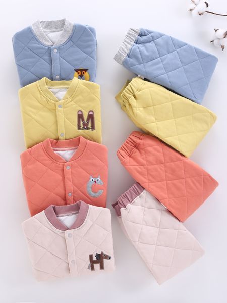 baby cotton jacket warm thickened boys girls children's spring and autumn winter coat suit, White
baby cotton jacket warm thickened boys girls children's spring and autumn winter coat suit, White