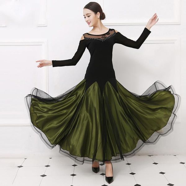 stage wear ballroom competition dance dresses women 2021 summer lady custom made standard waltz, Black;red
stage wear ballroom competition dance dresses women 2021 summer lady custom made standard waltz, Black;red