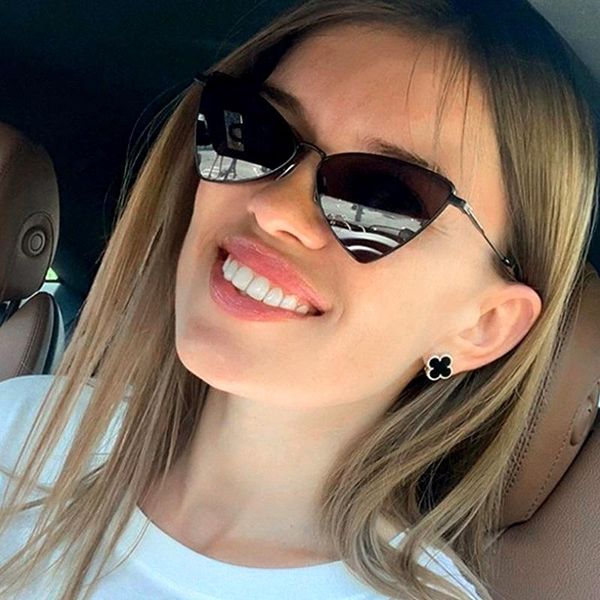 sunglasses 2021 fashion vintage women cat eye metal frame cateye luxury ladies designer brand sun glasses, White;black
sunglasses 2021 fashion vintage women cat eye metal frame cateye luxury ladies designer brand sun glasses, White;black