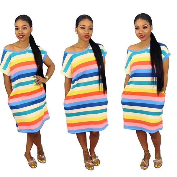 rainbow stripe print loose fashion casual dress cozy lounge wear 2021 new arrivals, Black;gray
rainbow stripe print loose fashion casual dress cozy lounge wear 2021 new arrivals, Black;gray