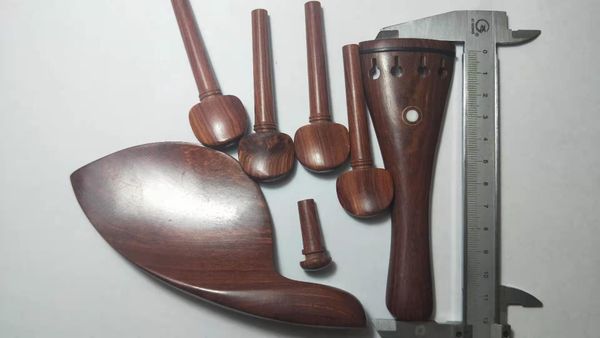 1 set viola rose wood violin fitting including the viola tail piece chin rest pegs and end pin viola parts
1 set viola rose wood violin fitting including the viola tail piece chin rest pegs and end pin viola parts